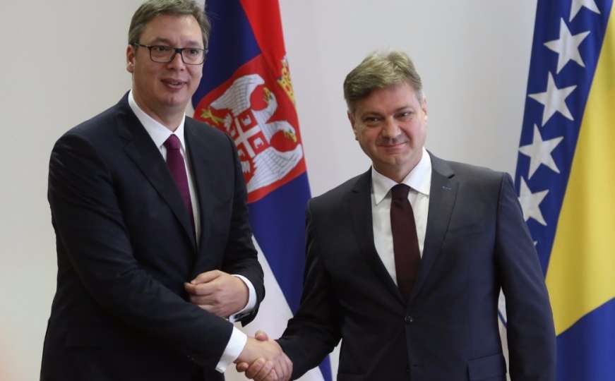 Vučić uputio pismo Zvizdiću: Hvala na istinskom gostoprimstvu
